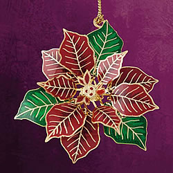 Poinsettia Flower Ornament Poinsettia Flower Ornament