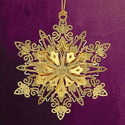 Sparking Snowflake Ornament Sparking Snowflake Ornament