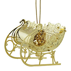 Christmas Sleigh Ornament Christmas Sleigh Ornament