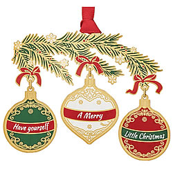 Have Yourself A Merry Little Christmas Ornament Have Yourself A Merry Little Christmas Ornament