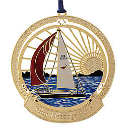 Sailing Serenity Ornament Sailing Serenity Ornament