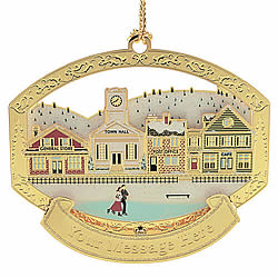 Wintery Village Ornament Wintery Village Ornament