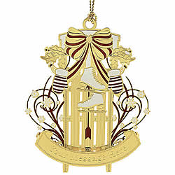 Classic Wooden Sled Ornament Classic Wooden Sled Ornament