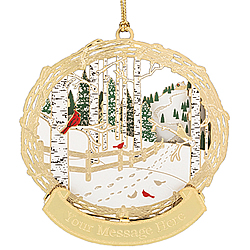 Wintery Woods Ornament Wintery Woods Ornament