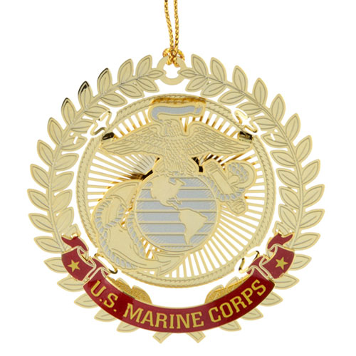 United States Marine Corps Logo Ornament - Click Image to Close