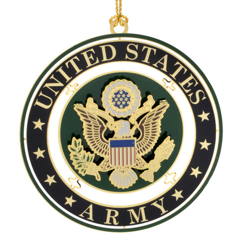 United States Army Seal Ornament - Click Image to Close