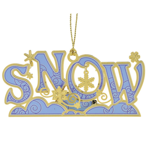 Snow Ornament 3-D - Click Image to Close