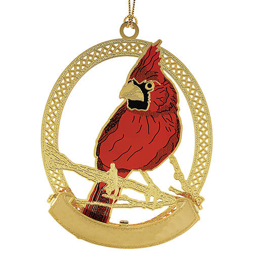 Cardinal Ornament (Single) - Click Image to Close