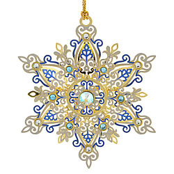 Shimmering Snowflake Ornament