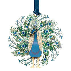 Peacock Ornament Peacock Ornament