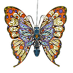 Vibrant Butterfly Ornament