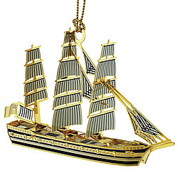 Tall Ship Ornament 3-D Tall Ship Ornament 3-D