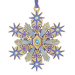 Joyous Snowflake Ornament Joyous Snowflake Ornament