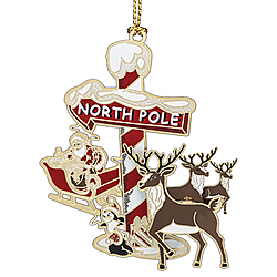 North Pole Ornament North Pole Ornament