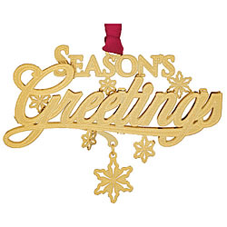 Season's Greetings Ornament