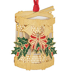 Christmas Drum Ornament Christmas Drum Ornament