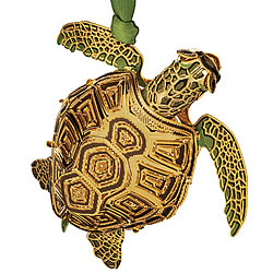 Sea Turtle Ornament 3-D Sea Turtle Ornament 3-D