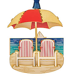 At The Beach Ornament At The Beach Ornament