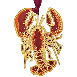 Coastal Lobster Ornament Coastal Lobster Ornament