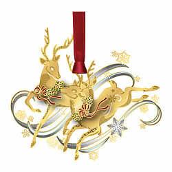 Frolicking Reindeer Ornament Frolicking Reindeer Ornament