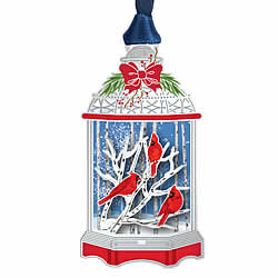 Cardinal Christmas Lantern Ornament Cardinal Christmas Lantern Ornament