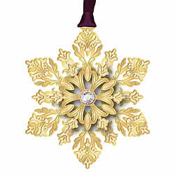 Glistening Snowflake Ornament