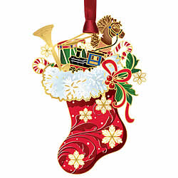 Classic Christmas Stocking Ornament