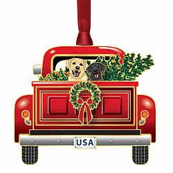 Red Pickup Truck Ornament Red Pickup Truck Ornament