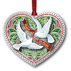 Peace Doves Ornament Peace Doves Ornament
