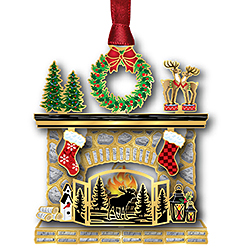Woodland Fireplace Ornament Woodland Fireplace Ornament