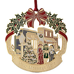 Our Holiday Town Ornament Our Holiday Town Ornament