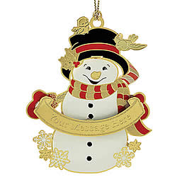 Classic Snowman Ornament Classic Snowman Ornament