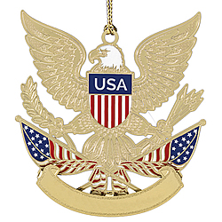 Patriotic Scene Ornament (Single)