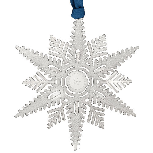 Winter Wishes Snowflake Ornament - Click Image to Close