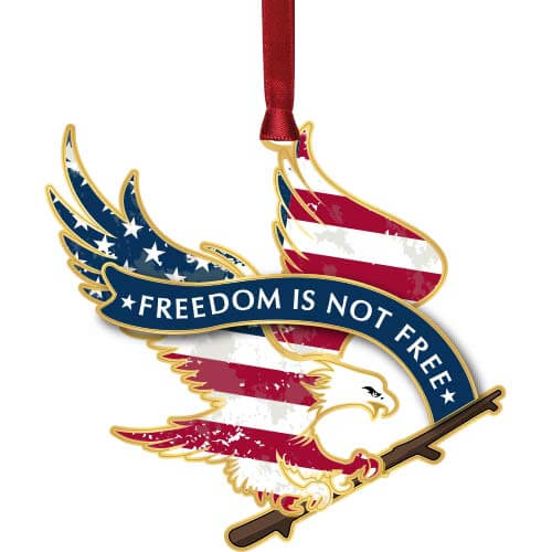Freedom Eagle Ornament - Click Image to Close