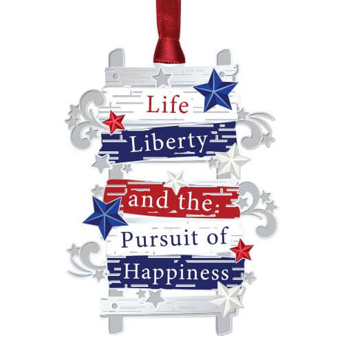 Life Liberty Ladder Ornament - Click Image to Close