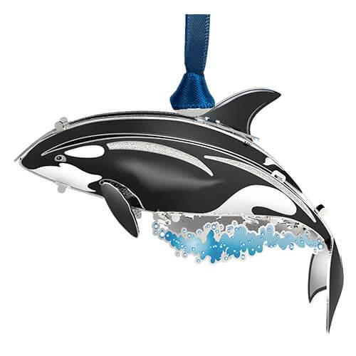 Orca Whale Ornament 3-D - Click Image to Close