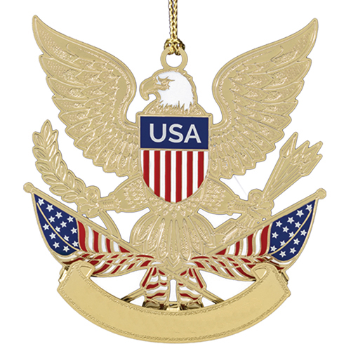 Patriotic Scene Ornament (Single) - Click Image to Close